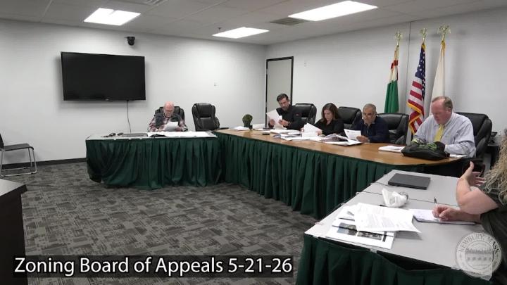 Thumbnail image for Zoning Board of Appeals 5-21-26