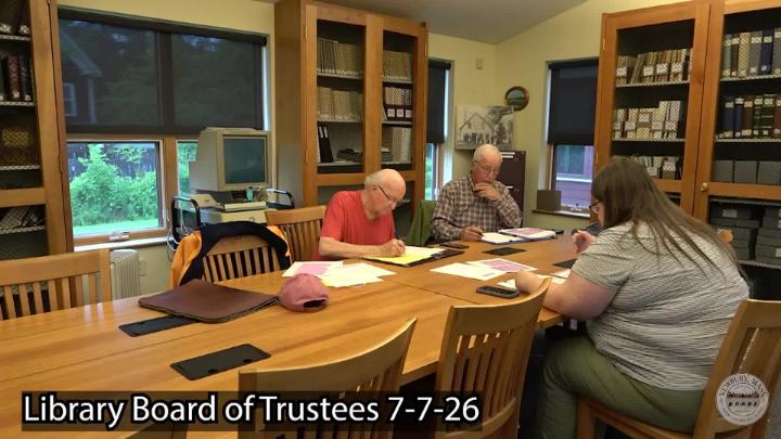 Thumbnail image for Library Board of Trustees 7-7-26