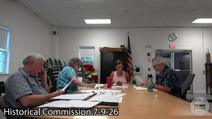 Thumbnail image for Historical Commission 7-9-26