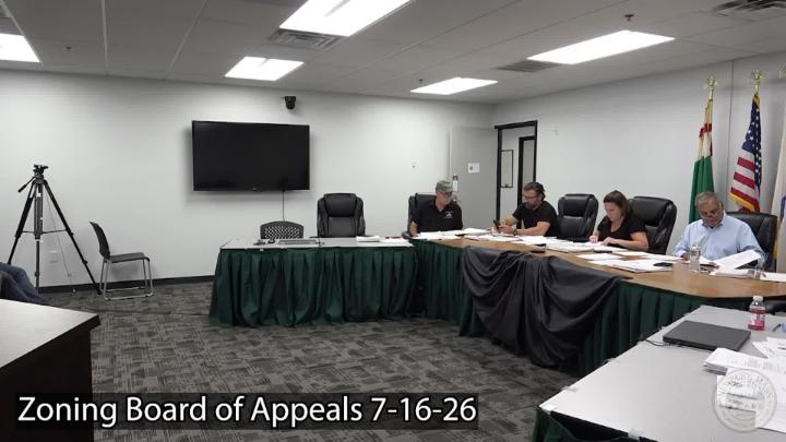 Thumbnail image for Zoning Board of Appeals 7-16-26