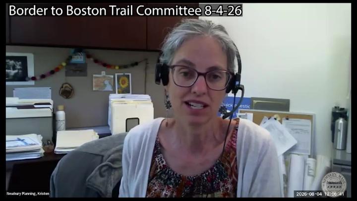 Thumbnail image for Border to Boston Trail Committee 8-4-26