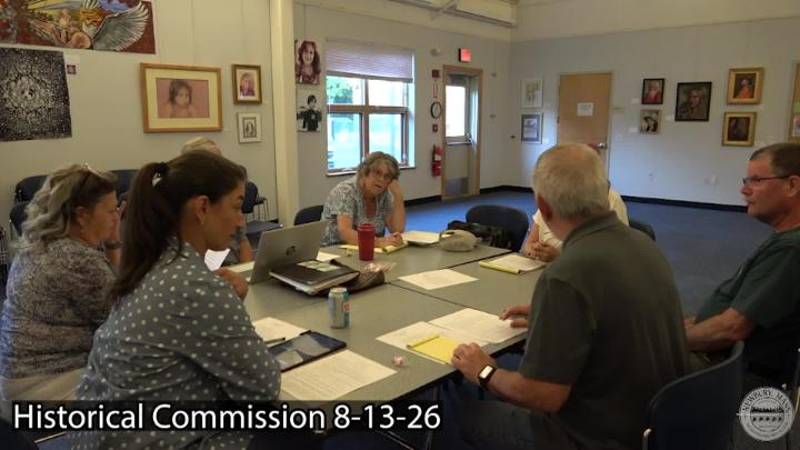 Thumbnail image for Historical Commission 8-13-26
