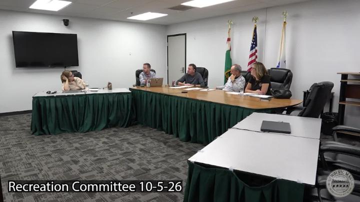 Thumbnail image for Recreation Committee 10-5-26