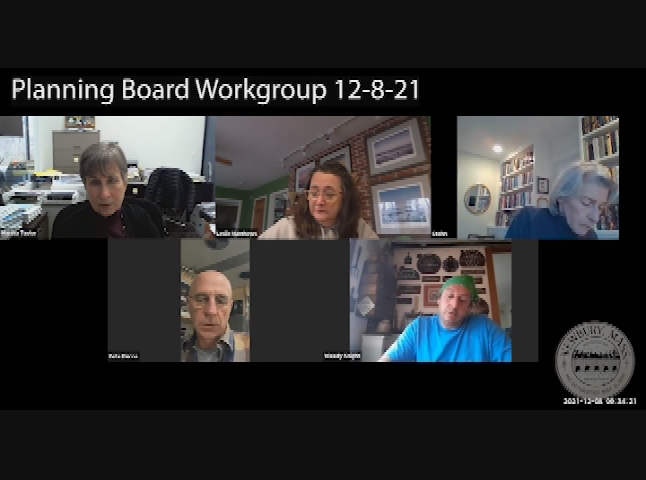 Thumbnail image for Planning Board Workgroup 12-8-21