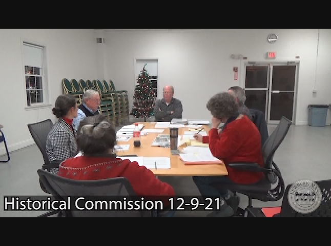 Thumbnail image for Historical Commission 12-9-21