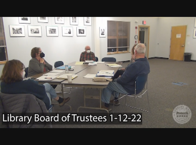 Thumbnail image for Library Board of Trustees 1-12-22