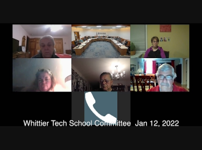 Thumbnail image for Whittier Tech School Committee Jan 2022