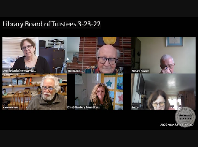 Thumbnail image for Library Board of Trustees 2-23-22