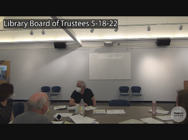 Thumbnail image for Library Board of Trustees 5-18-22