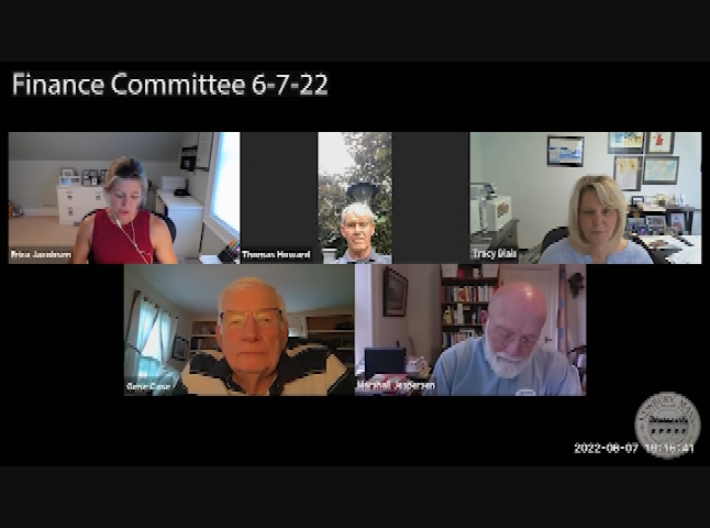 Thumbnail image for Finance Committee 6-7-22