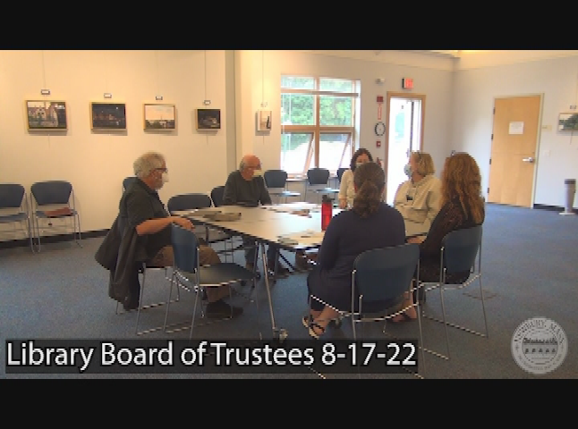 Thumbnail image for Library Board of Trustees 8-17-22
