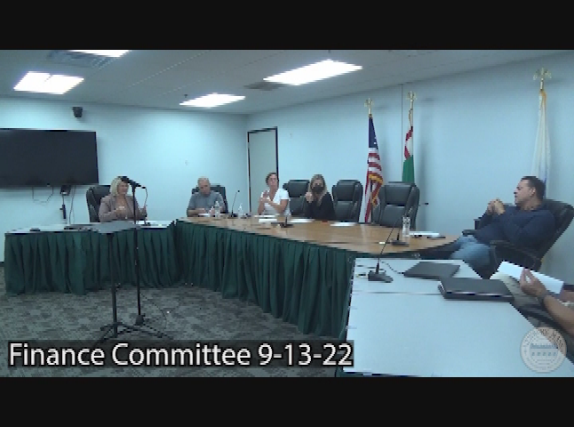 Thumbnail image for Finance Committee 9-13-22
