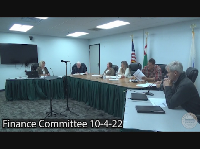 Thumbnail image for Finance Committee 10-4-22