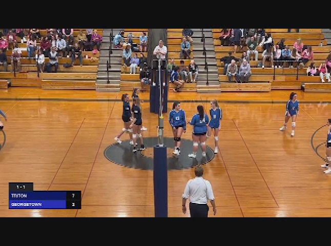 Thumbnail image for Triton Volleyball v. Georgetown (10-4-22) Senior Night