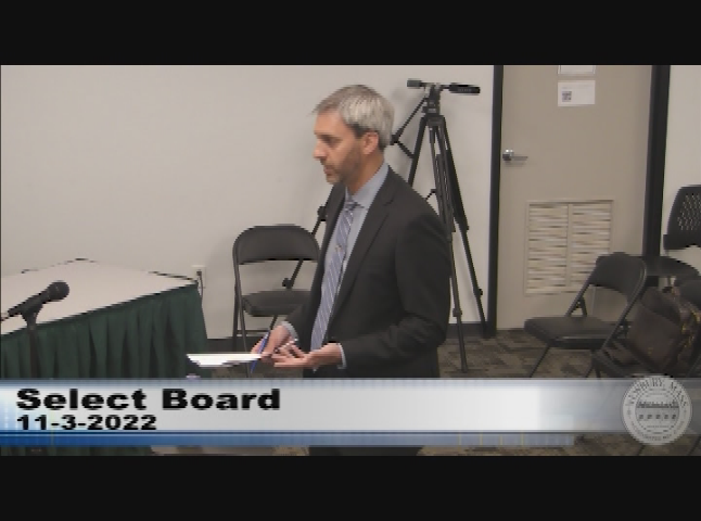Thumbnail image for Select Board 11-3-22