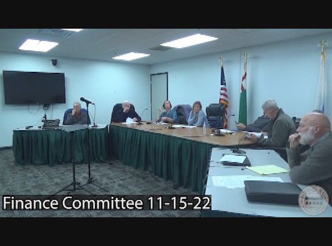 Thumbnail image for Finance Committee 11-15-22