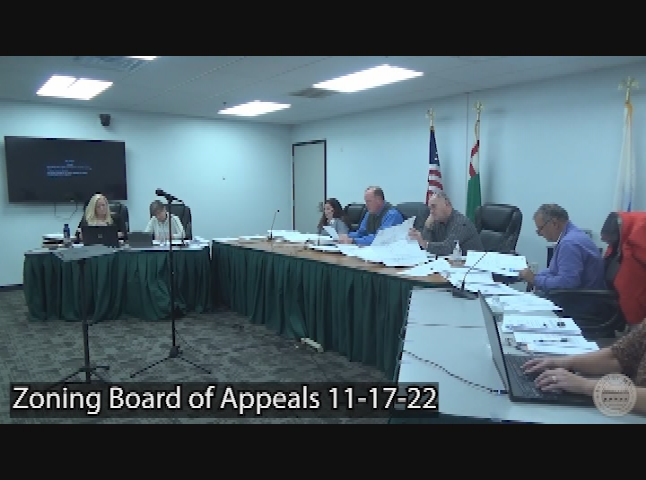Thumbnail image for Zoning Board of Appeals 11-17-22