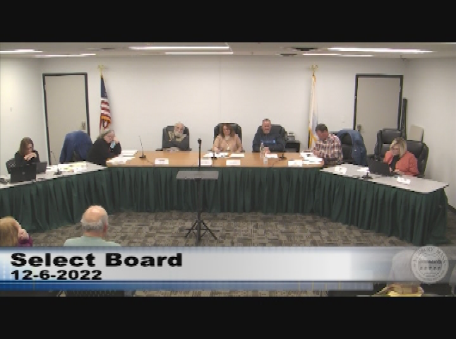 Thumbnail image for Select Board 12-6-22
