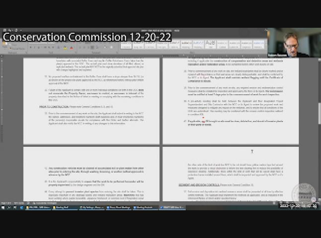 Thumbnail image for Conservation Commission 12-20-22