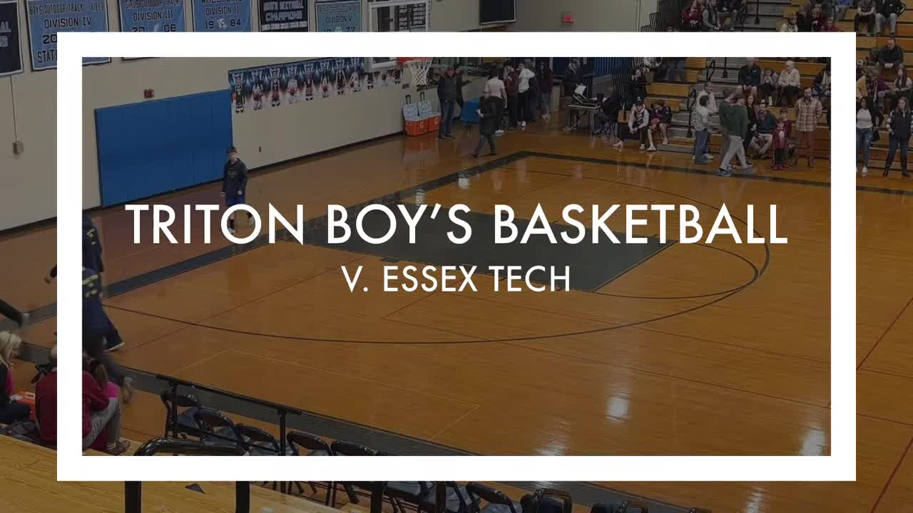 Thumbnail image for Triton Boys Basketball vs Essex Tech -2-14-24- SENIOR NIGHT