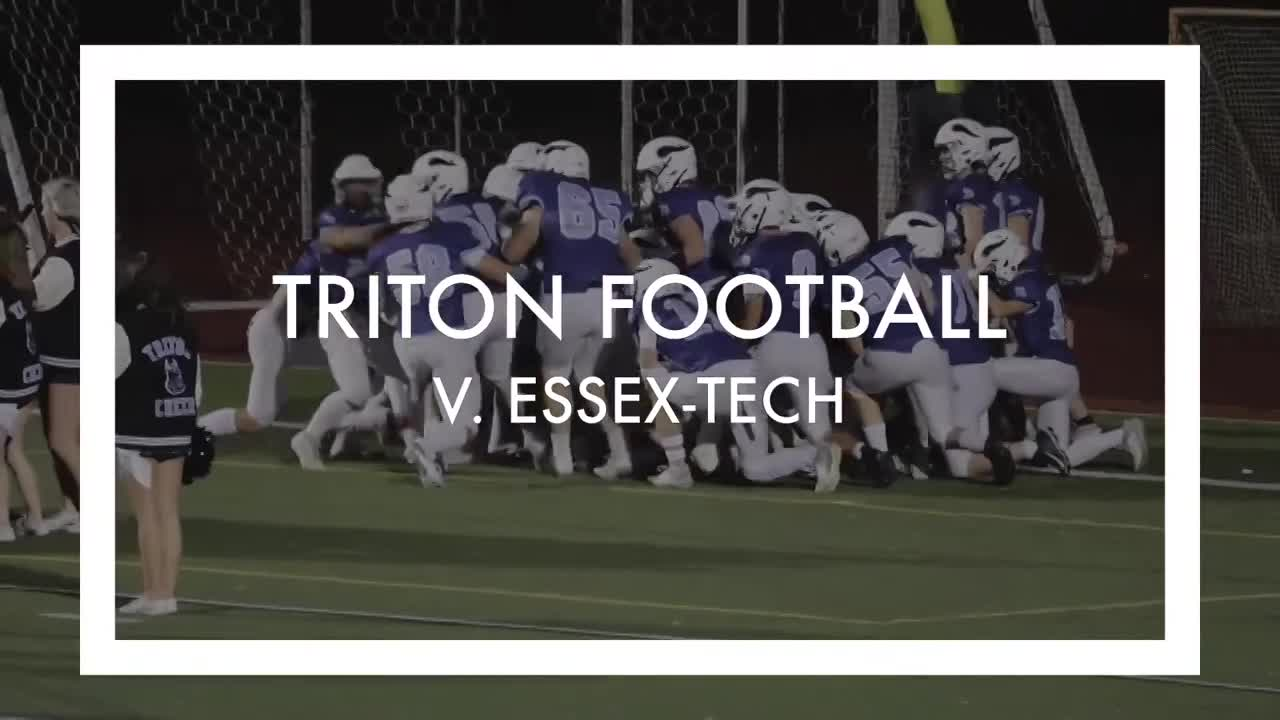 Thumbnail image for Triton Football v Essex Tech (11-1-24) Senior Night