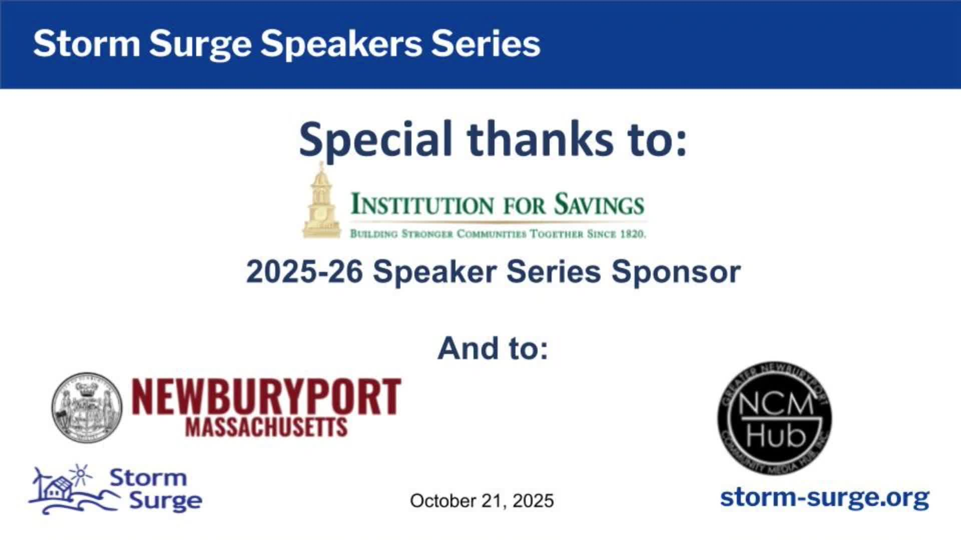 Thumbnail image for NCMH - Storm Surge Climate Change and Shellfishing in the Merrimack River 10-21-2025