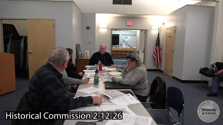 Thumbnail image for Historical Commission 2-12-26