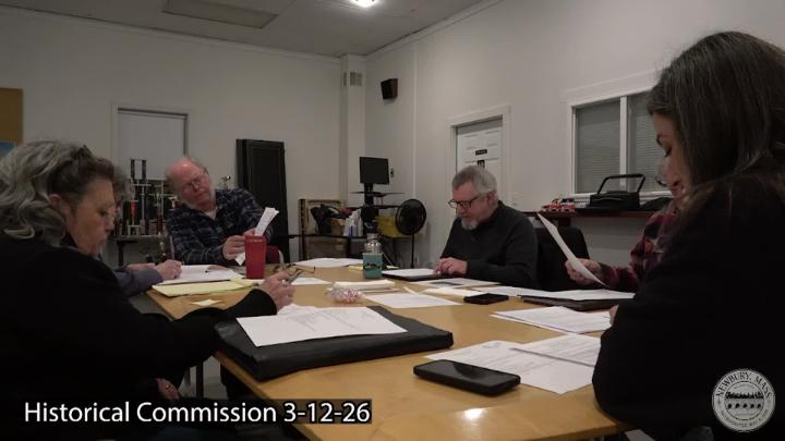Thumbnail image for Historical Commission 3-12-26