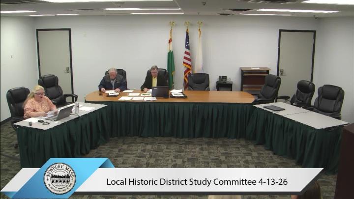Thumbnail image for Local Historic District Study Committee 4-13-26