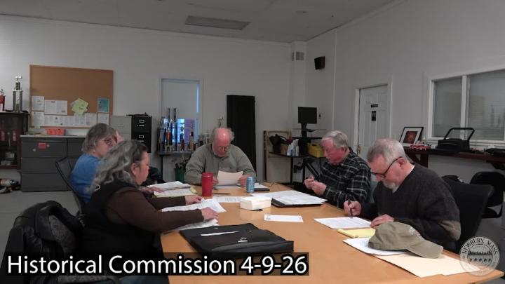 Thumbnail image for Historical Commission 4-9-26