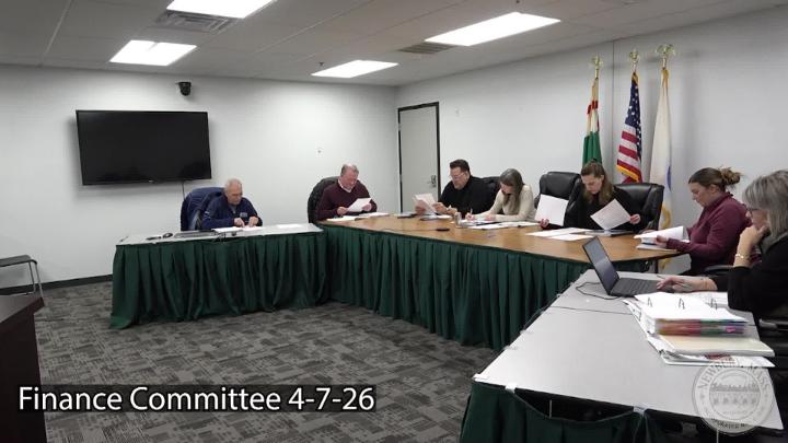 Thumbnail image for Finance Committee 4-7-26