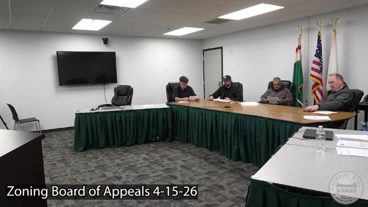 Thumbnail image for Zoning Board of Appeals 4-15-26