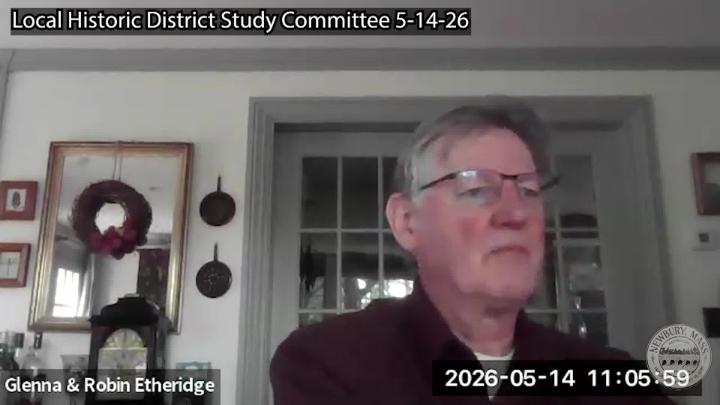 Thumbnail image for Local Historic District Study Committee 5-14-26