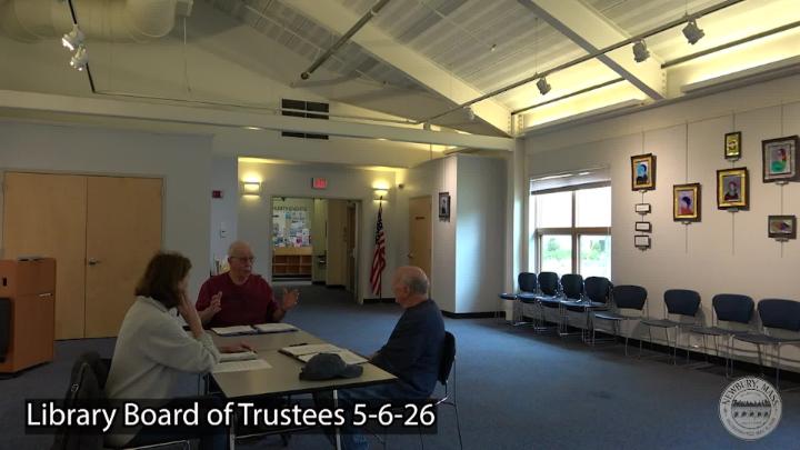 Thumbnail image for Library Board of Trustees 5-6-26