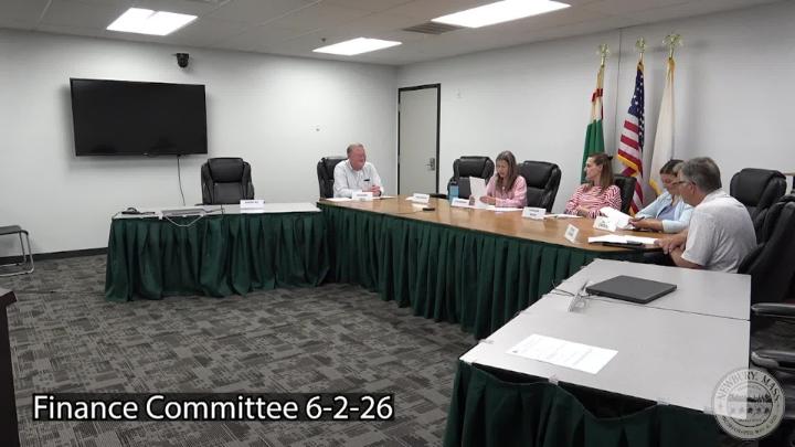 Thumbnail image for Finance Committee 6-2-26
